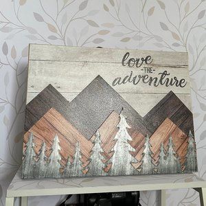 Love the Adventure Wall Decor